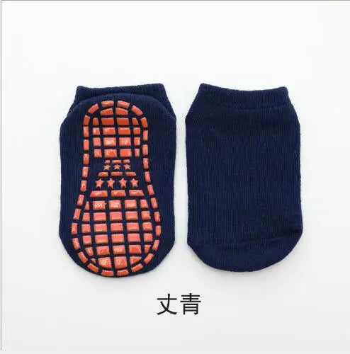 10Pairs pack Summer 2025 children's socks baby floor socks non-slip socks children trampoline socks
