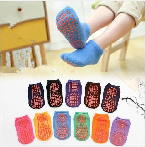 10Pairs pack Summer 2025 children's socks baby floor socks non-slip socks children trampoline socks