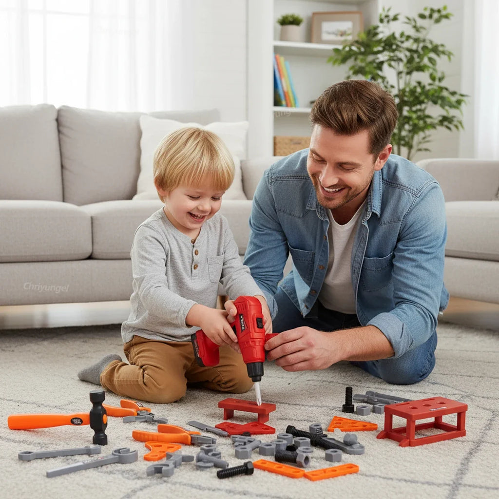 38/42 PCS Kids Pretend Tool Set with Screwdrivers for Toddlers