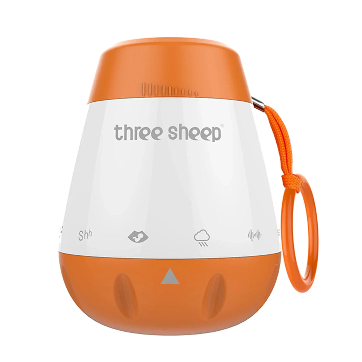 Baby White Noise Machine with Smart Voice Sensor, 6 Soothing Sounds, Rechargeable & Portable