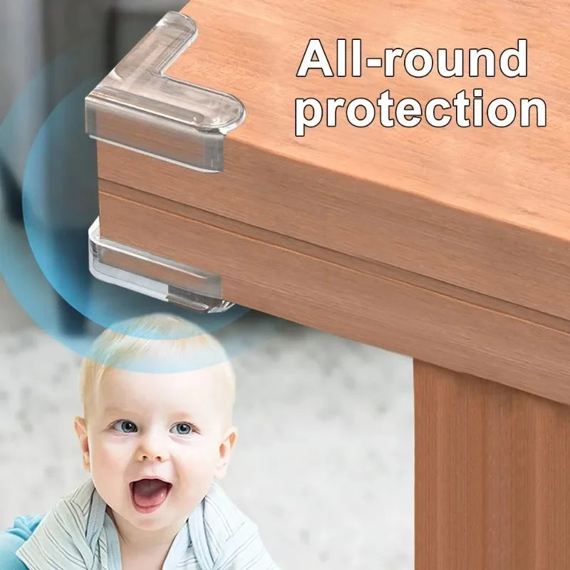 Transparent Corner Protectors for Baby, Furniture Edge Guards | TRD Bridge