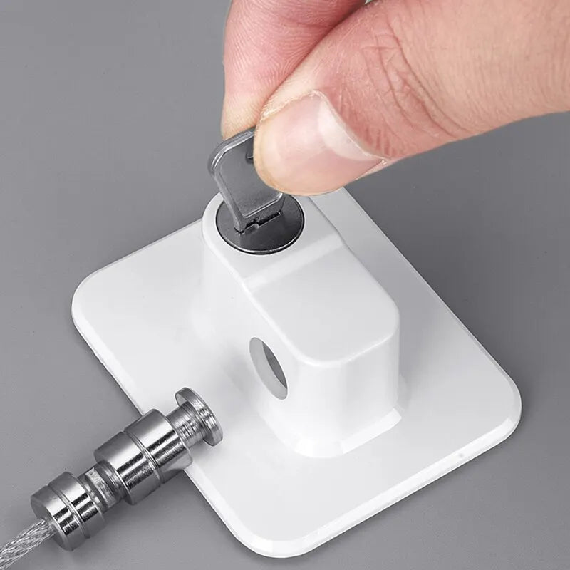 Child Safety Cable Lock for Cabinets, Fridge and Windows | TRD Bridge