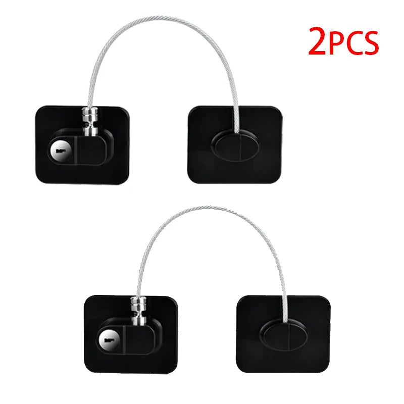 Child Safety Cable Lock for Cabinets, Fridge and Windows | TRD Bridge